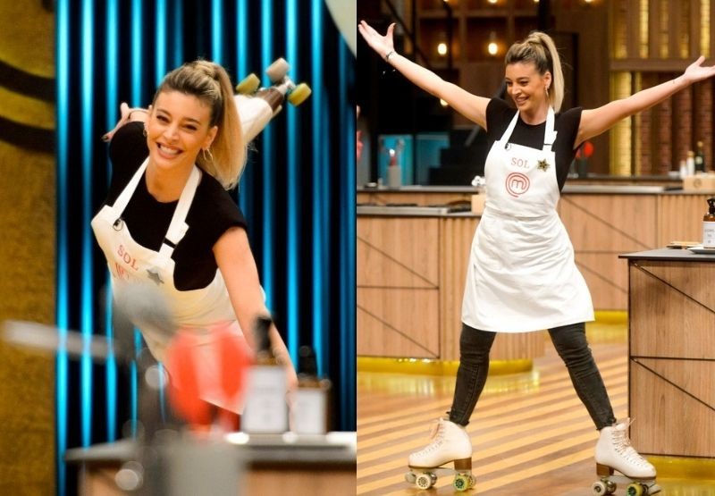 ¡Qué agilidad! Sol Pérez patinó en la cocina más famosa y se robó todos los aplausos | Mejores Momentos