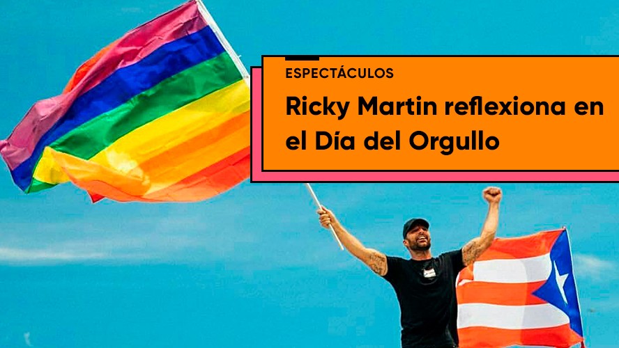 Ricky Martin reflexiona en el Día Internacional del Orgullo | Espectáculos