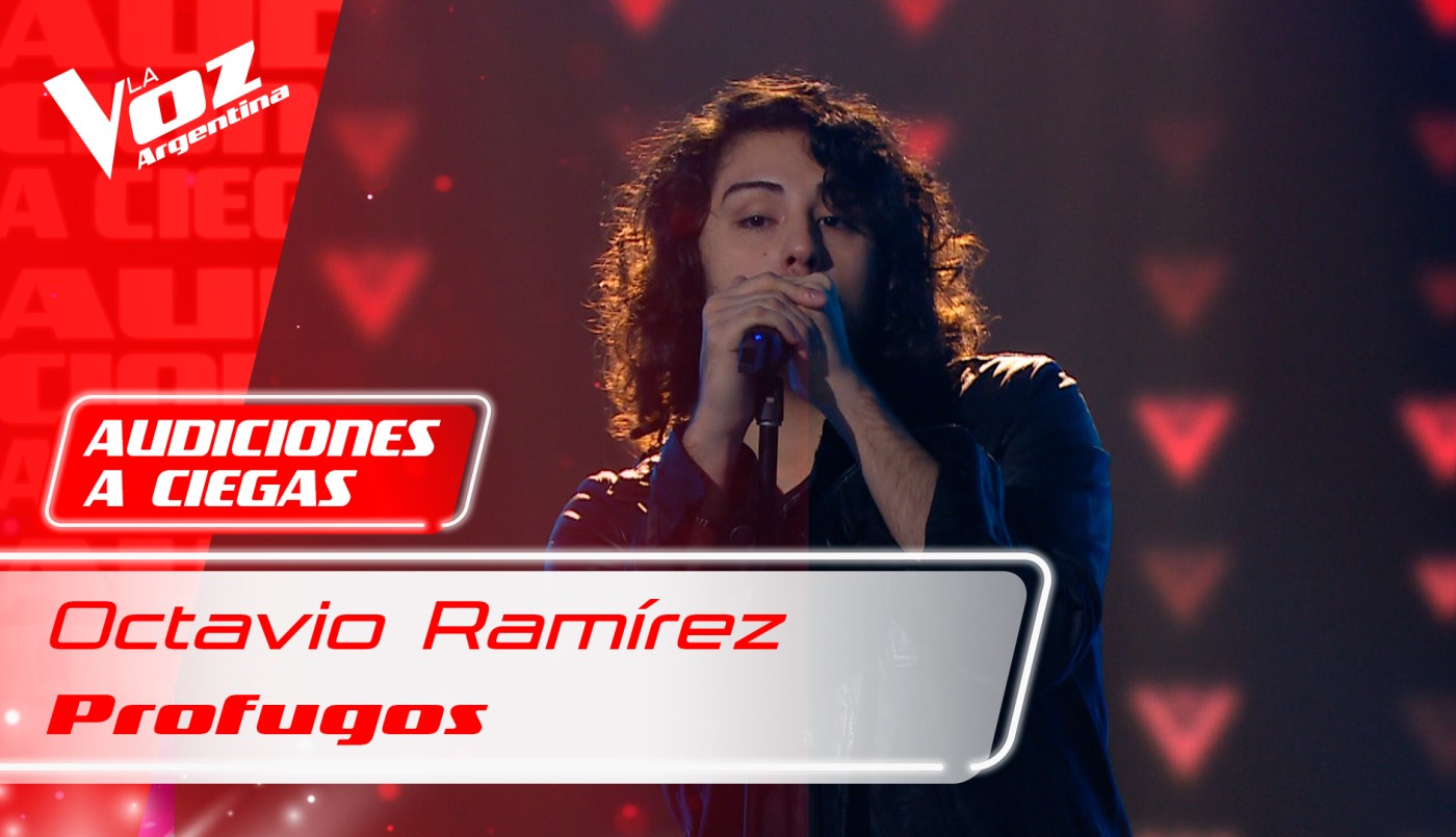 Octavio Ramírez: "Profugos" | Audiciones a ciegas 2021