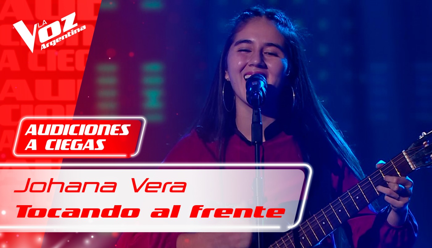 Johana Vera: "Tocando al frente" | Audiciones a ciegas 2021