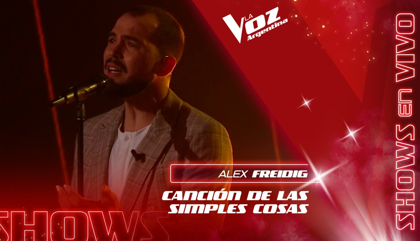#TeamSoledad: Alex Freidig “Canción de las simples cosas” | Shows en vivo 2021