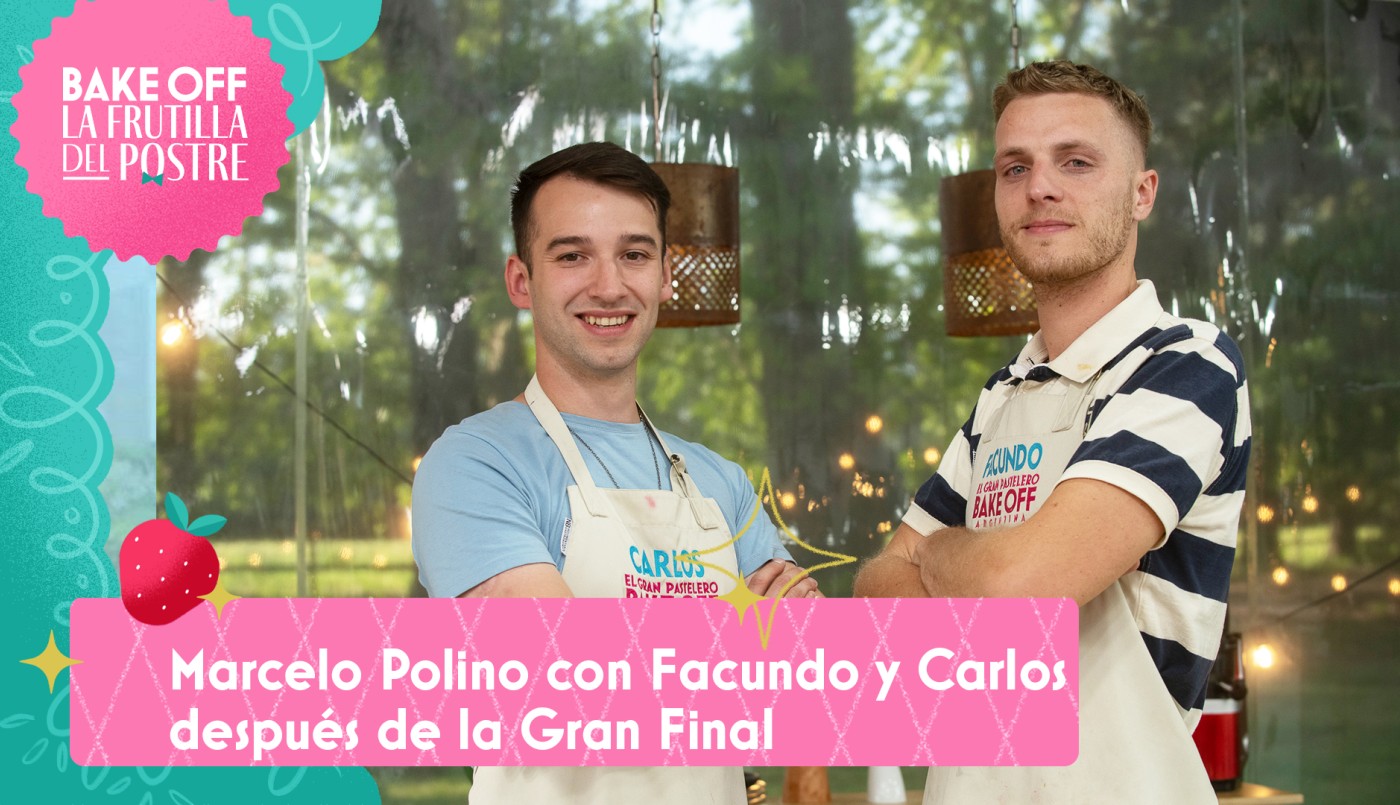 Marcelo Polino EN VIVO con el ganador de Bake Off Argentina | Mejores momentos 2021