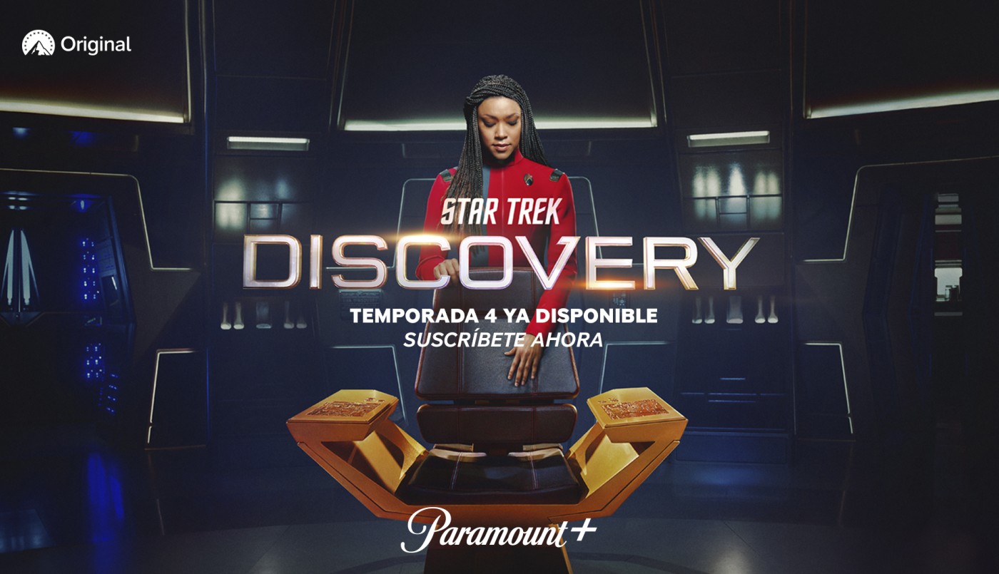 Paramount+ estrenó la cuarta temporada de Star Trek: Discovery | Novedades