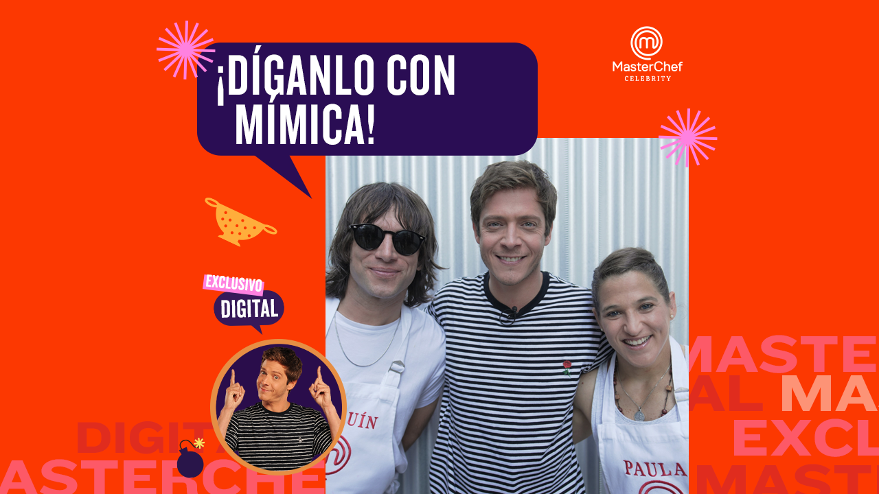 ¿Podrán adivinar las mímicas de sus compañeros? | Más MasterChef