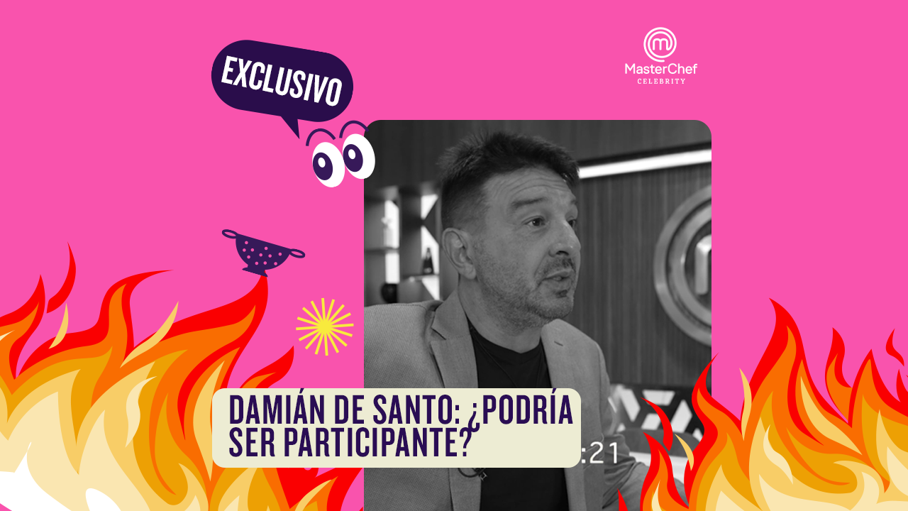 Damián De Santo: un invitado especial con ganas de participar en las cocinas de Masterchef Argentina | Más MasterChef
