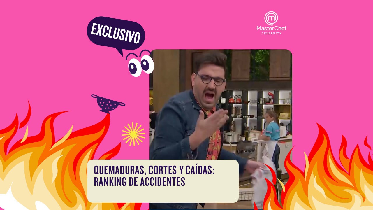 Los peores accidentes que sufrieron los participantes | Más MasterChef