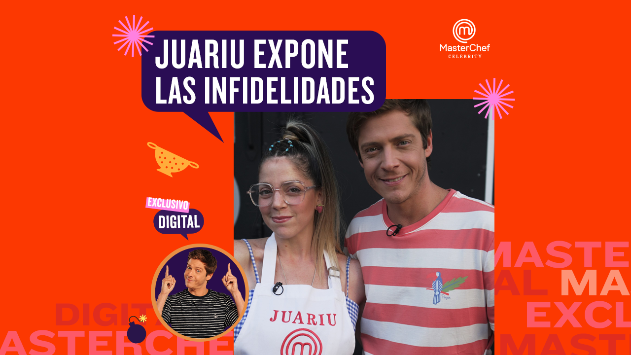 Juariu hace de las suyas y expone las infidelidades de los famosos | Más MasterChef