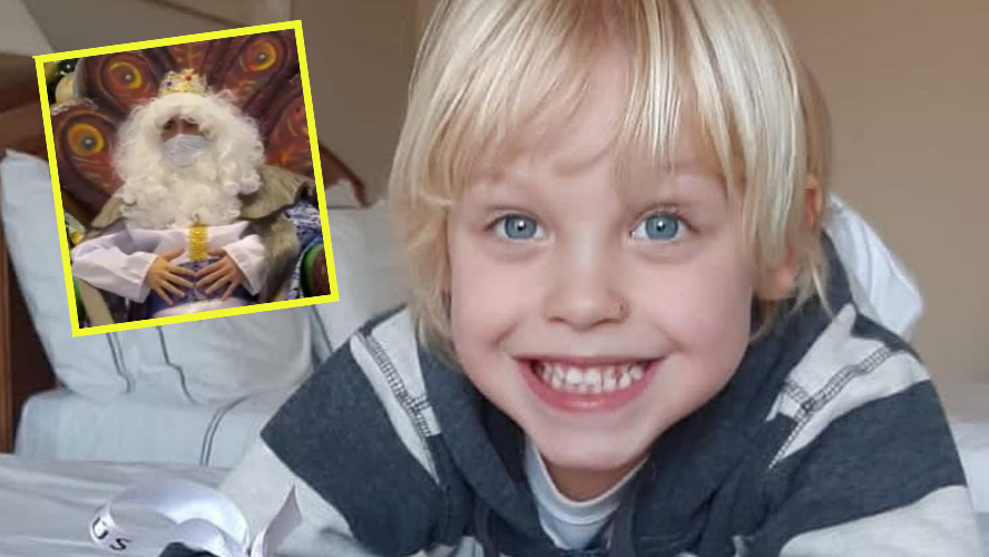 Mirko conoció a los reyes magos en España | Imperdibles