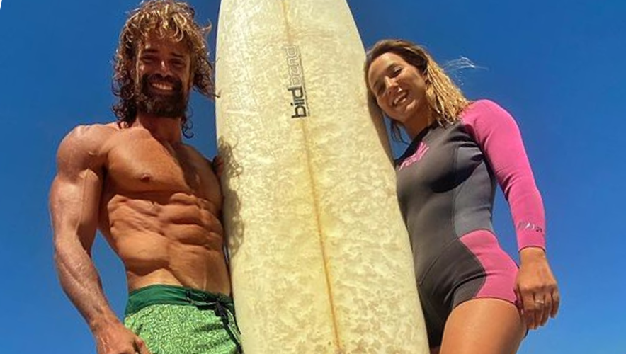 Romántica advertencia Luciano Castro Flor Vigna: "Agarrate fuerte" | Espectáculos