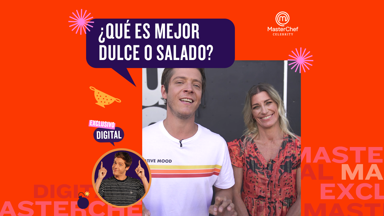 Pamela Villar qué prefiere: ¿salado o dulce? | Más MasterChef