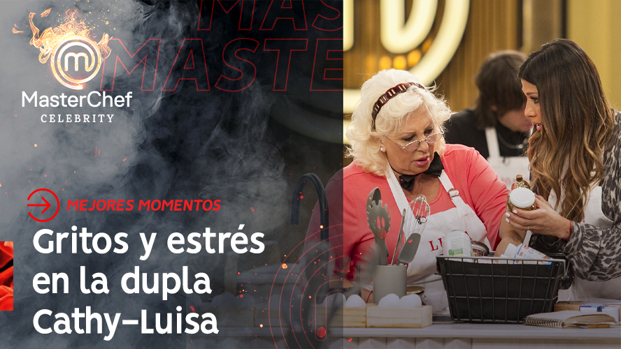 Del estrés al piso en un segundo: la caída de Catherine Fulop | Momentos imperdibles