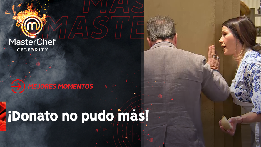 La desesperada reacción de Donato para que lo escuchen | Momentos imperdibles