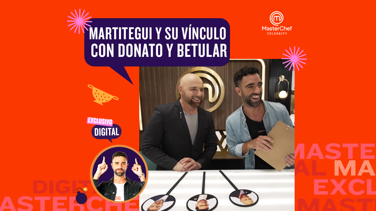 ¿Cuánto conoce Germán Martitegui a Donato y Betular? | Más MasterChef