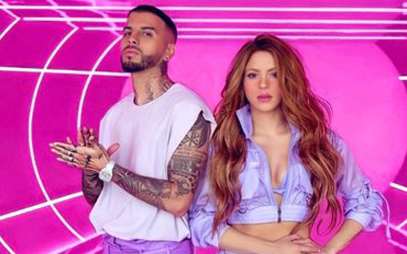 Shakira se une a Rauw Alejandro para lanzar su nuevo single y video : “Te Felicito” | Música