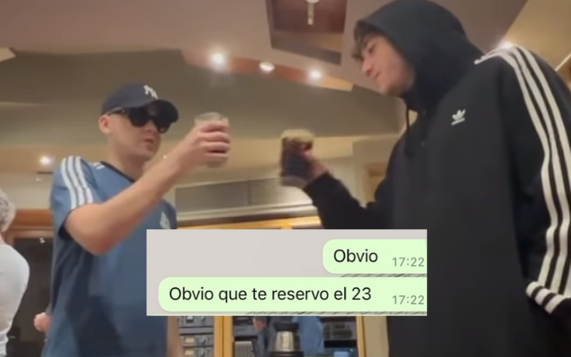 "Quería reservar el número 23", el craneo de la session de Bizarrap con Paulo Londra | Música