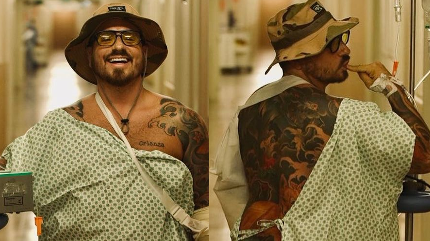 Desnudo Fede Bal hospital Brasil está internado | Espectáculos