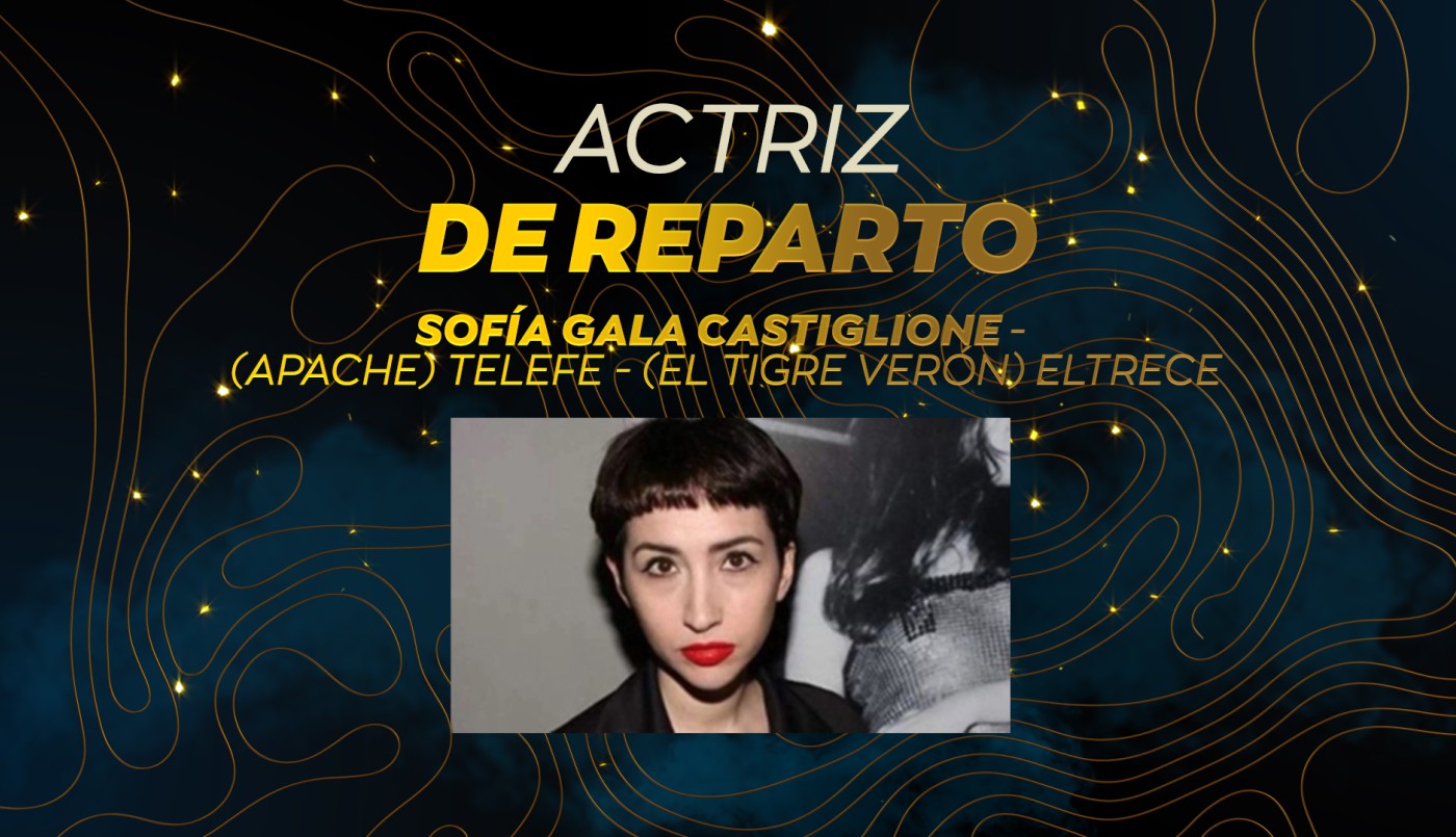 Sofía Gala ganó el Martín Fierro a mejor actriz de reparto | Ganadores