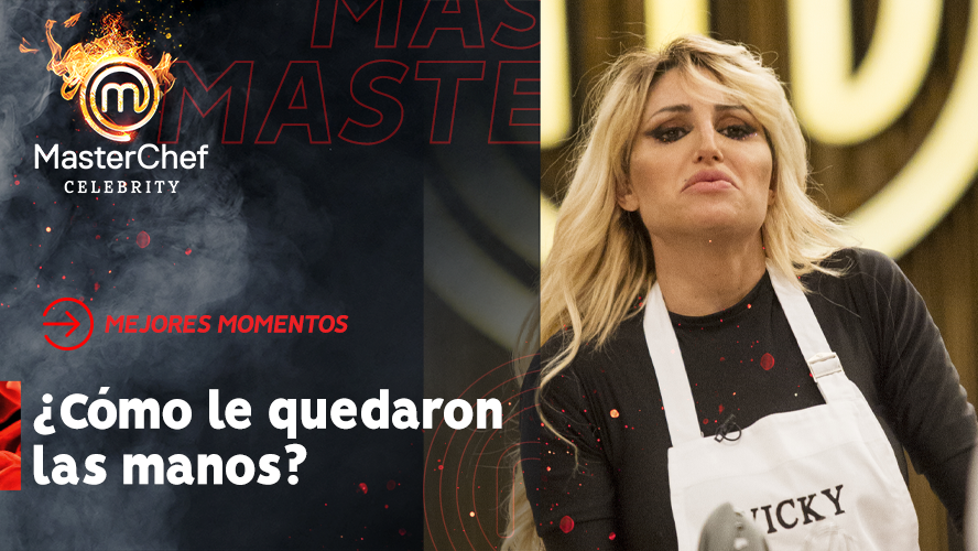 ¿Vicky Xipolitakis se quemó las manos? | Momentos imperdibles