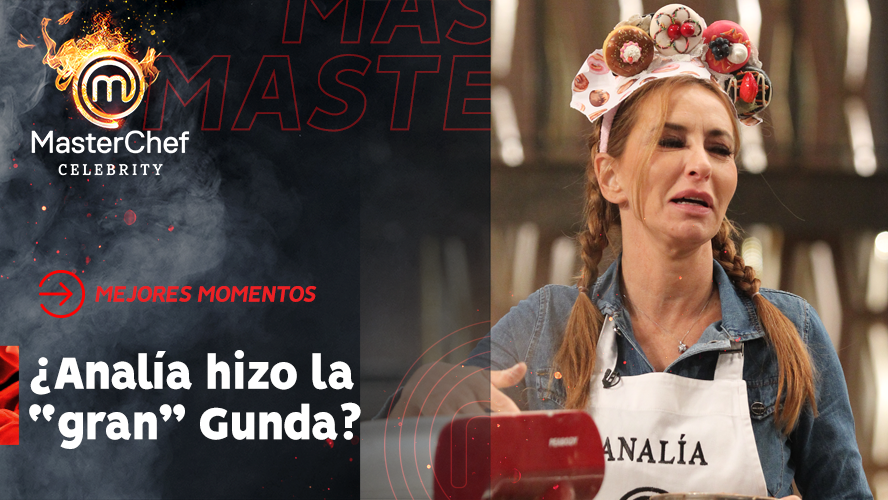 Hizo la gran “Gunda”: ¿Analía levantó la comida del piso? | Momentos imperdibles