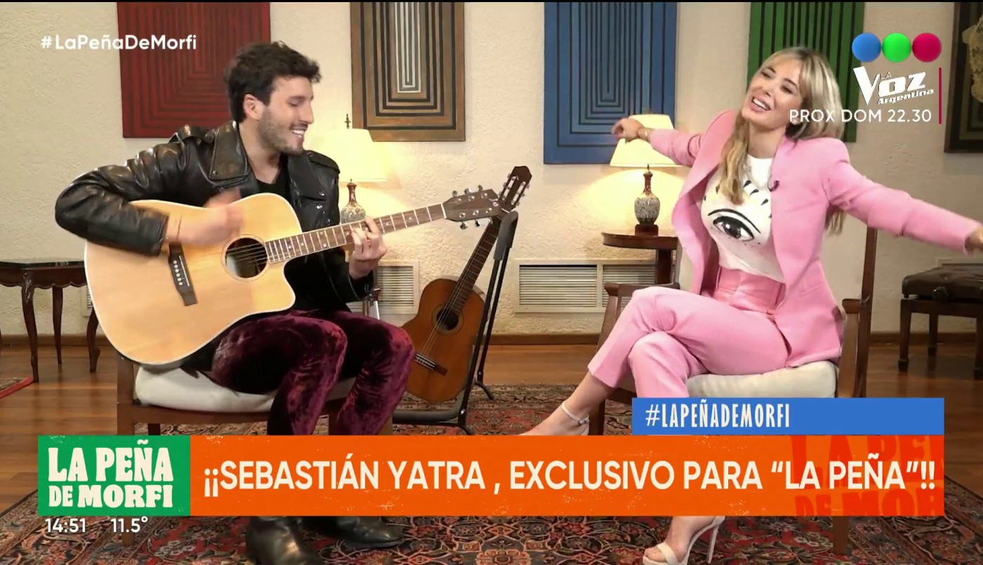 Sebastián Yatra habló en exclusivo para La Peña de Morfi | Exclusivos