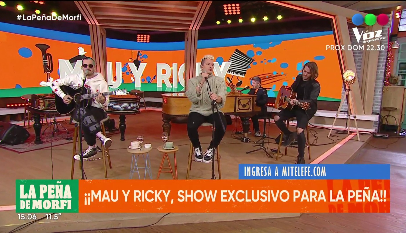 Mau y Ricky recordaron a Gerardo Rozín y cantaron con Jey Mammon | Mejores momentos