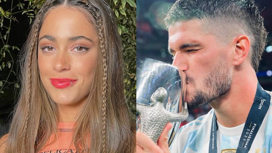 Festejo Tini triunfo Rodrigo de Paul Selección Argentina | Espectáculos