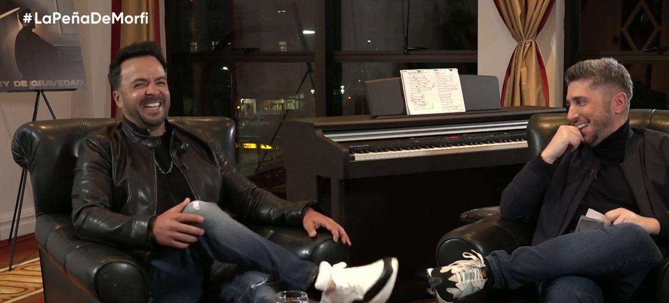 El mano a mano entre Luis Fonsi y Jey Mammon en La Peña de Morfi | Exclusivos