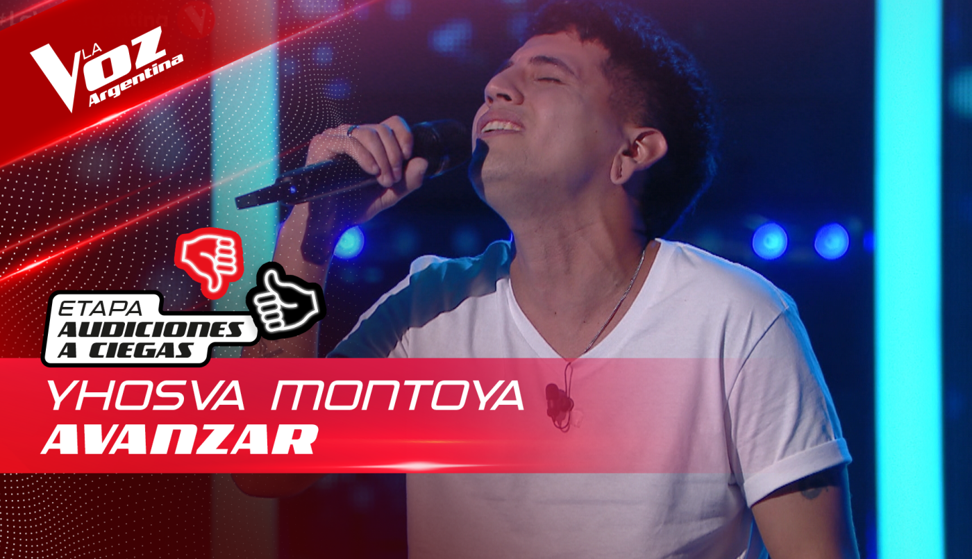Yhosva Emiliano Montoya - "Avanzar" - Audiciones a Ciegas - La Voz Argentina 2022 | Audiciones a ciegas