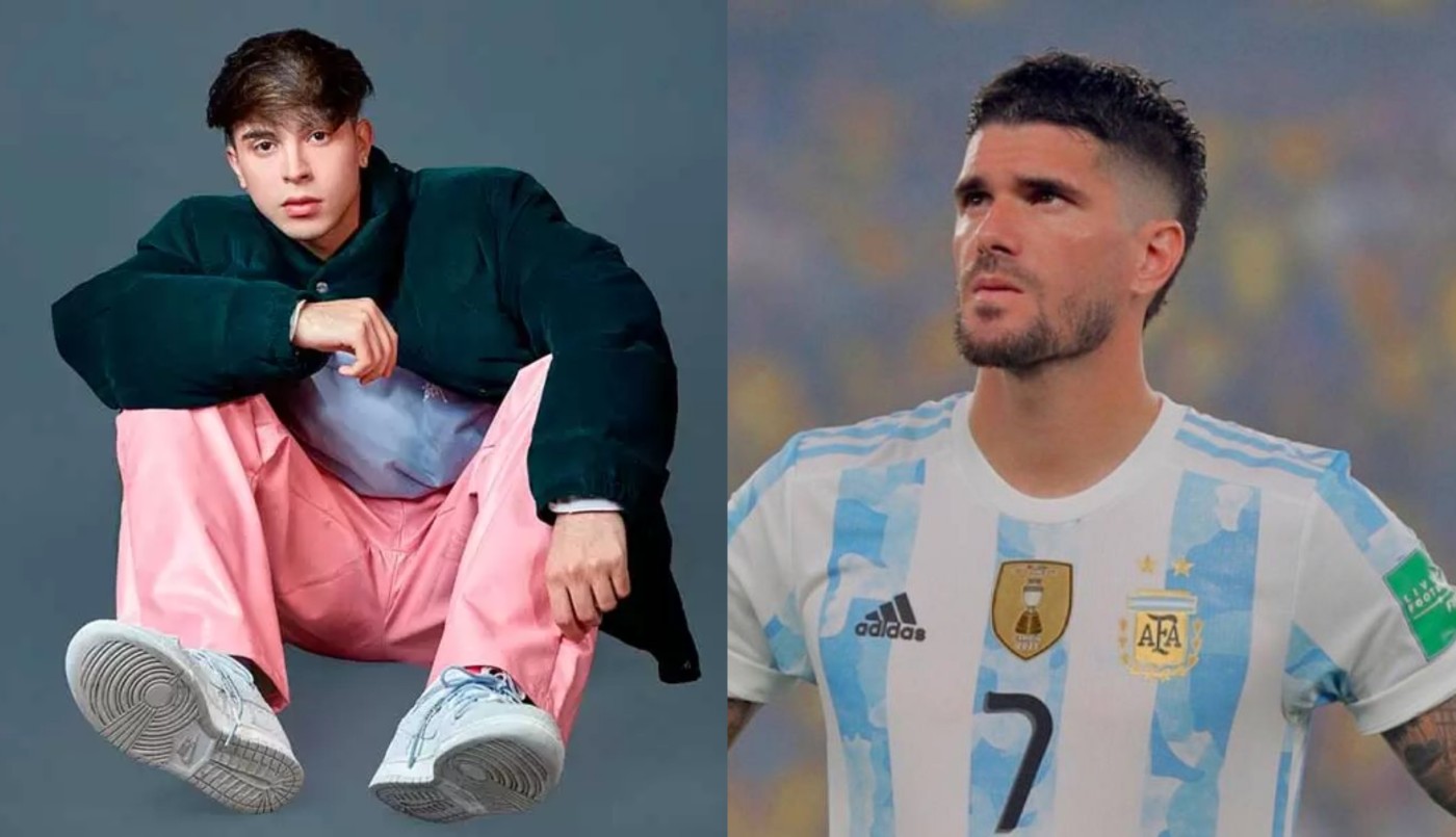 Rusherking tuvo un gesto con De Paul, pero le salió mal: "Estuvo con tu jermu" | Espectáculos