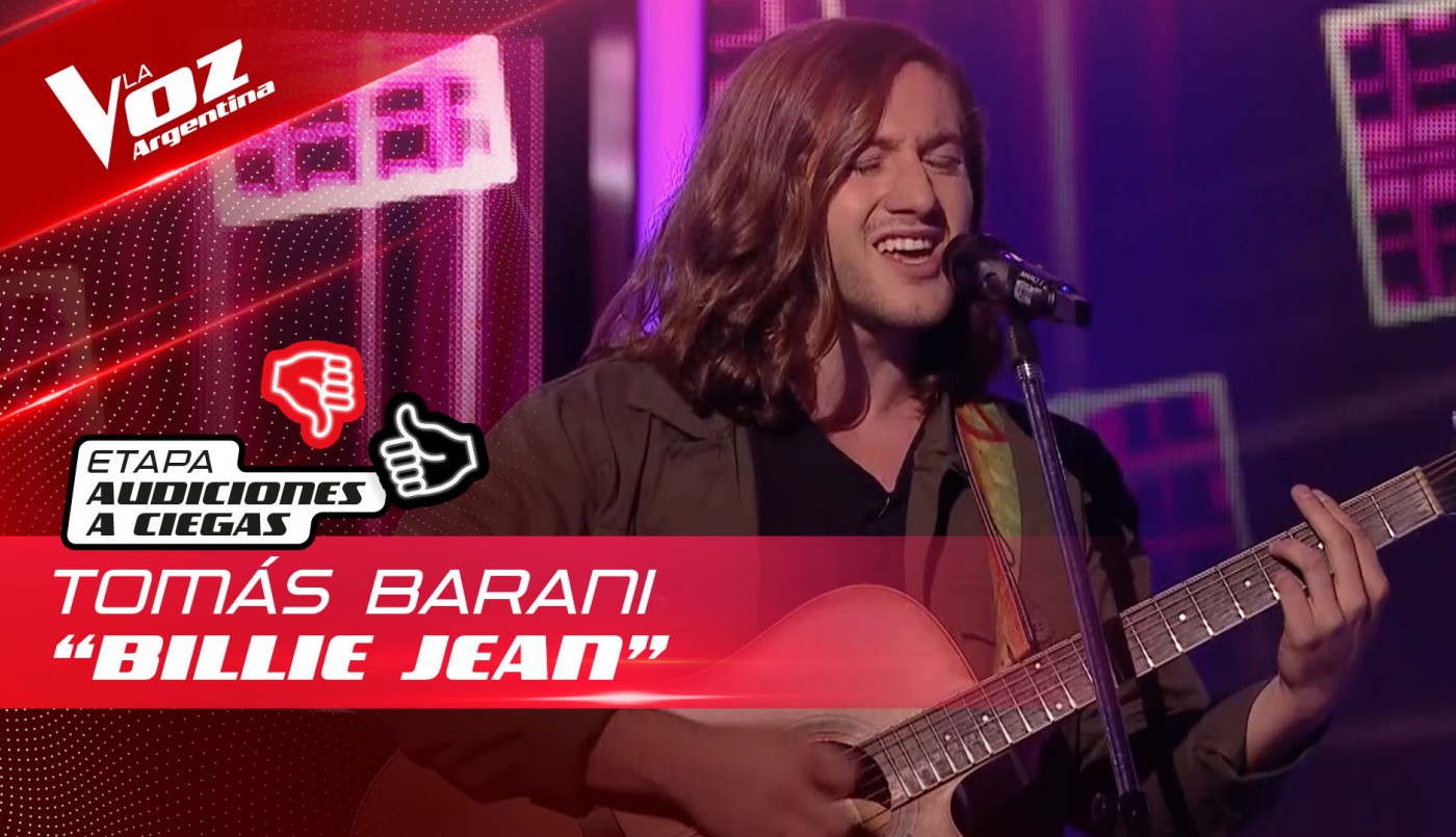 Tomás Barani - “Billie Jean” - Audiciones a Ciegas - La Voz Argentina 2022 | Audiciones a ciegas