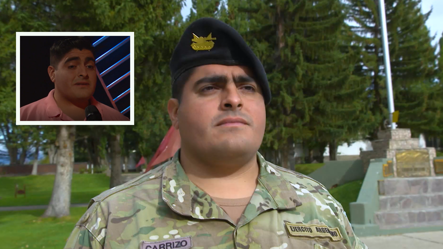 La emoción de un cabo del ejército militar tras pasar por La Voz Argentina | Mejores momentos