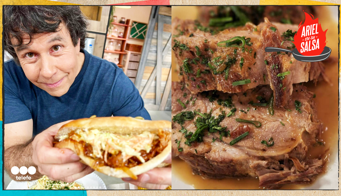 Receta de cerdo desmechado con pan catalán | Recetas