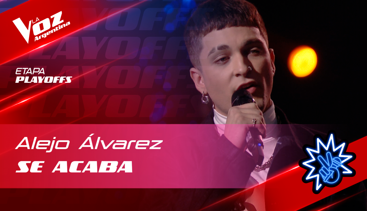 #TeamMontaner - Alejo Álvarez - "Se acaba" - Playoffs - La Voz Argentina 2022 | Playoffs 2022