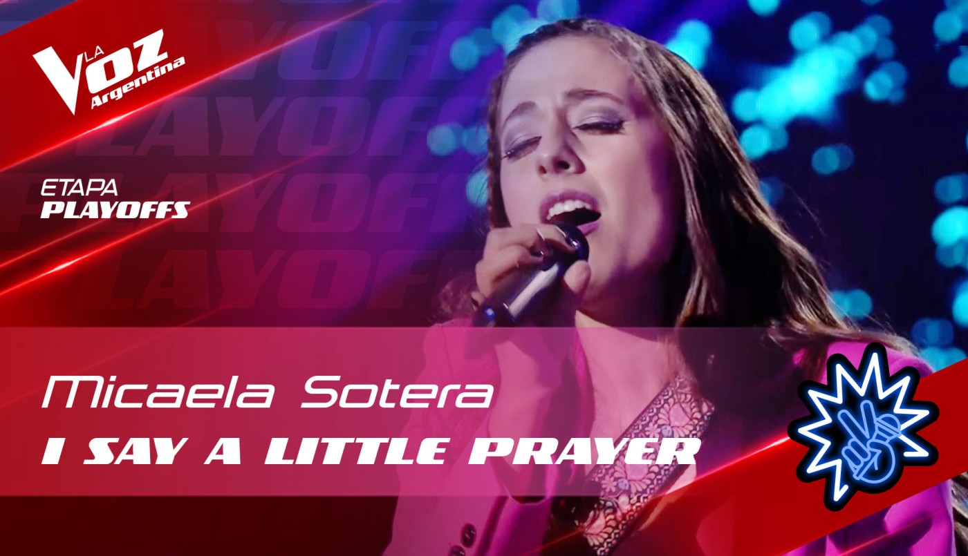 #TeamMauyRicky - Micaela Sotera - "I say a little prayer" - Playoffs - La Voz Argentina 2022 | Playoffs 2022