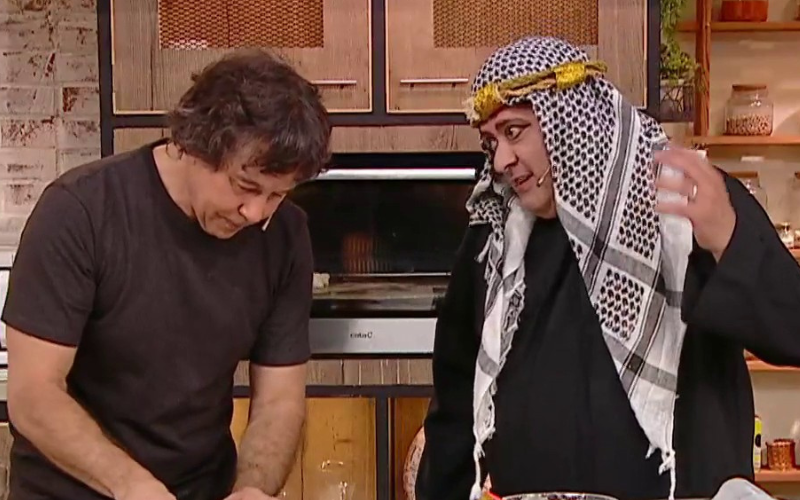 Ariel Rodríguez y un invitado especial para hacer un verdadero relleno arabe | Mejores Momentos