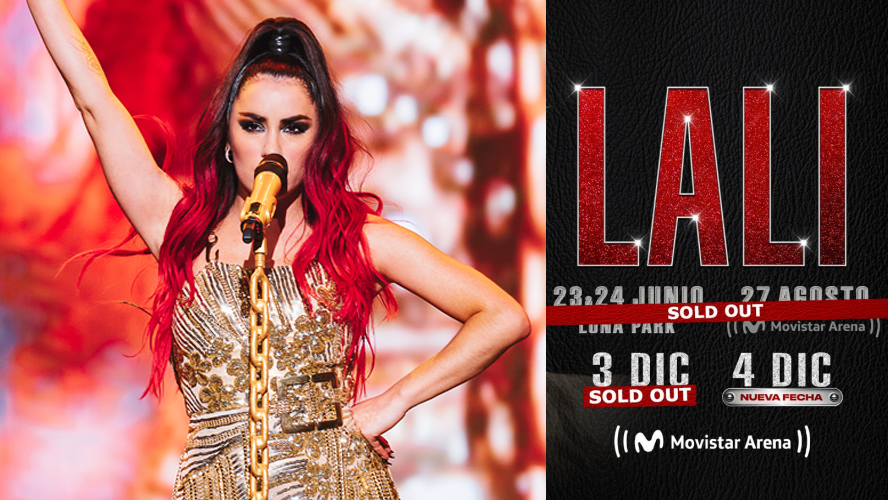 Lali agregó una fecha más en el Movistar Arena: el 4 de diciembre | Música