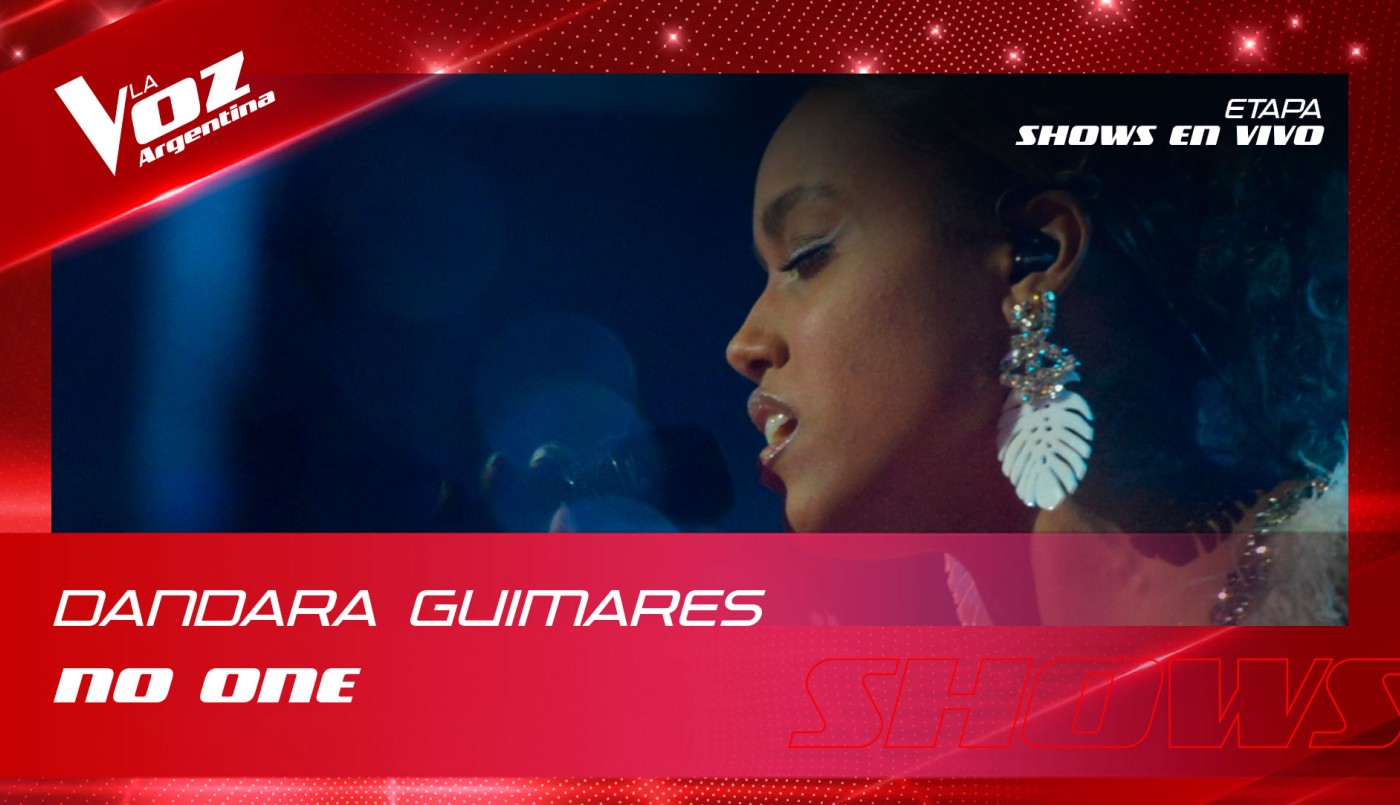Dandara Guimaraes - "No one" - Shows en vivo 8vos - La Voz Argentina 2022 | Octavos