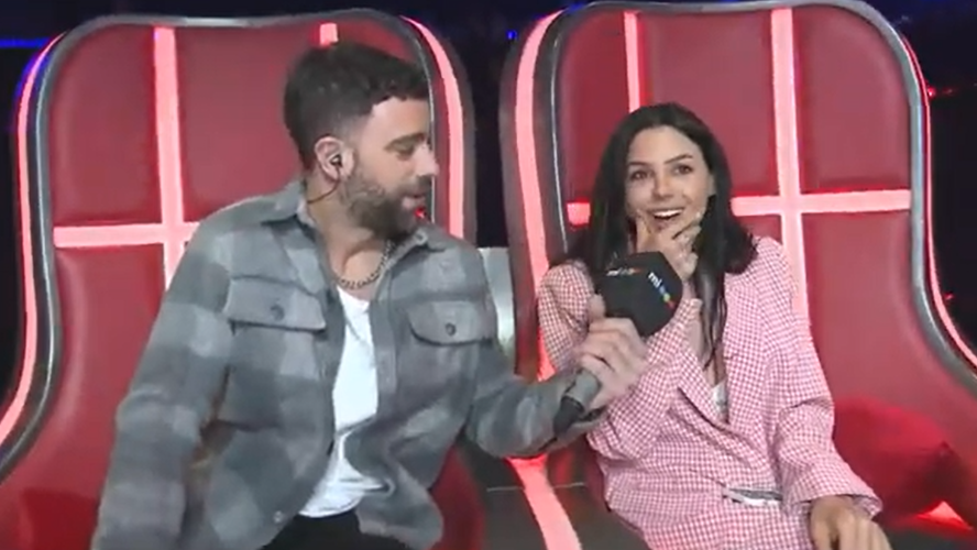 Diego Poggi y Lula Miranda sortearon entradas para el Show de La Voz Argentina en el Movistar Arena | Mejores momentos