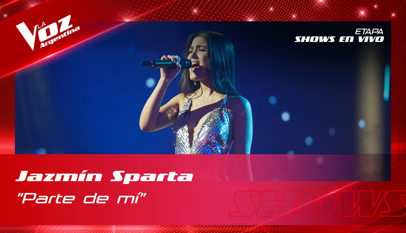 Jazmin Sparta Parte de mi Shows en vivo 8vos La Voz Argentina 2022 | Octavos