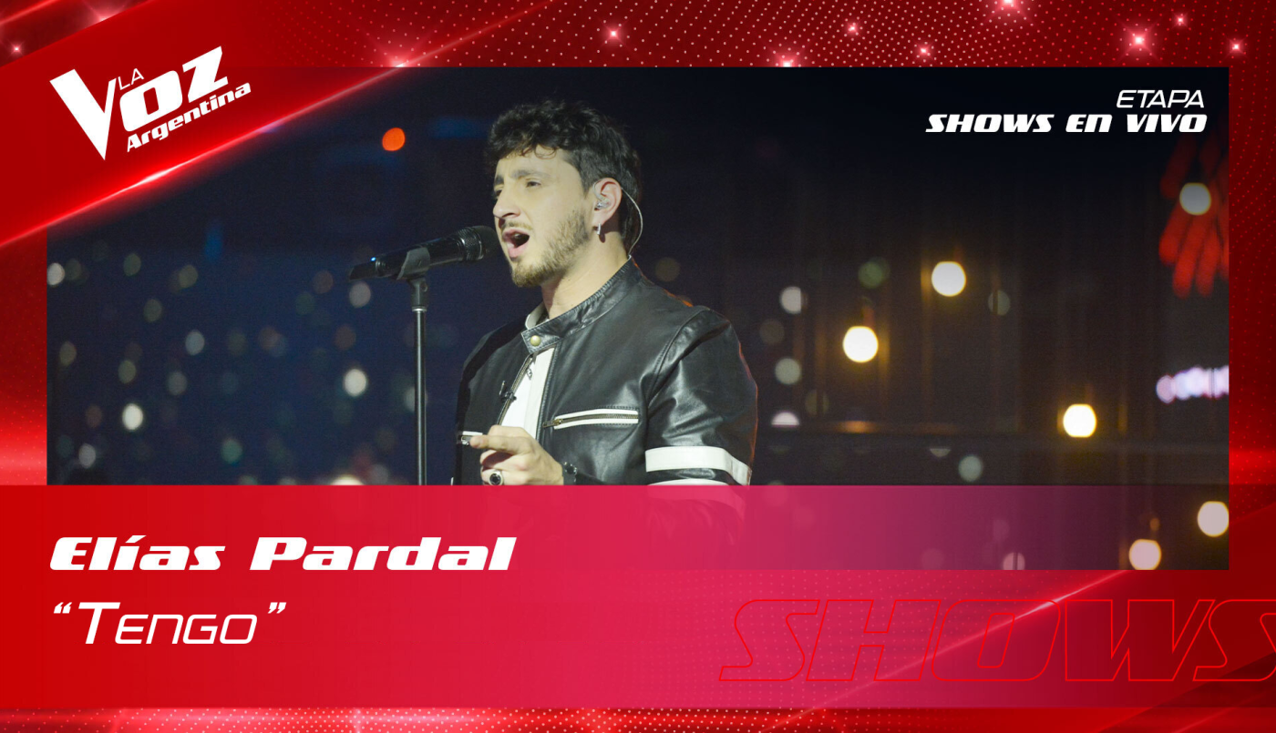 Elías Pardal - "Tengo" - Shows en vivo 4tos - La Voz Argentina 2022 | Cuartos