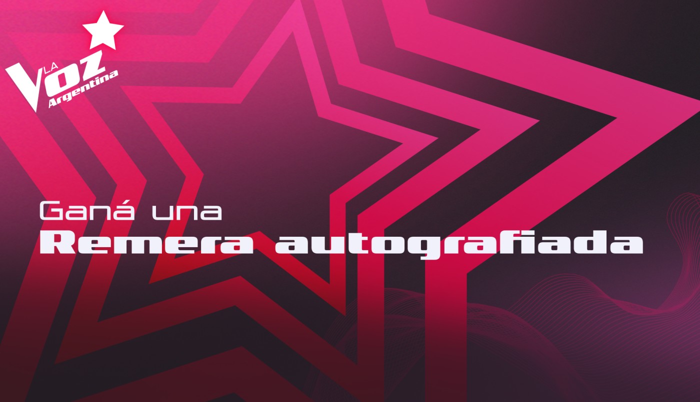 ¡Ganá una remera autografiada por los coaches y Marley! | Noticias