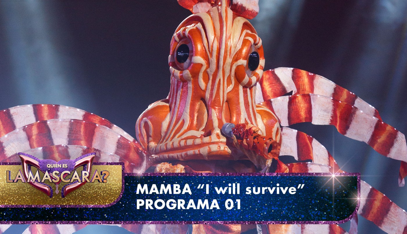Mamba brilló con "I will survive" - Quién es la Máscara? - 2022 | Presentaciones