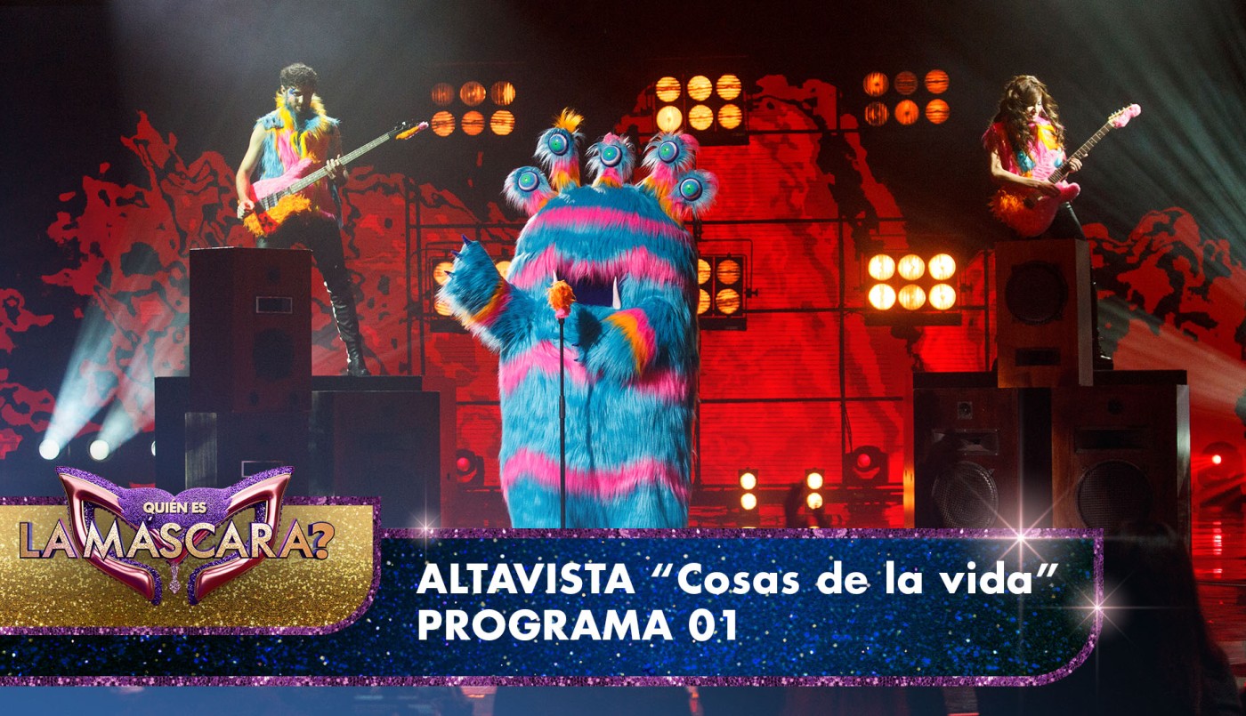 Altavista se lució con "Cosas de la vida" - Quién es la Máscara? - 2022 | Presentaciones