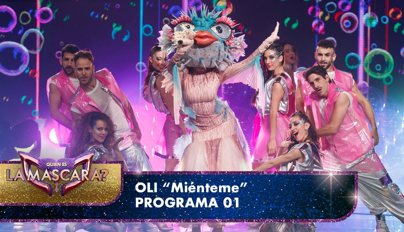 Oli sorprendió con "Miénteme" - Quién es la Máscara? - 2022 | Presentaciones