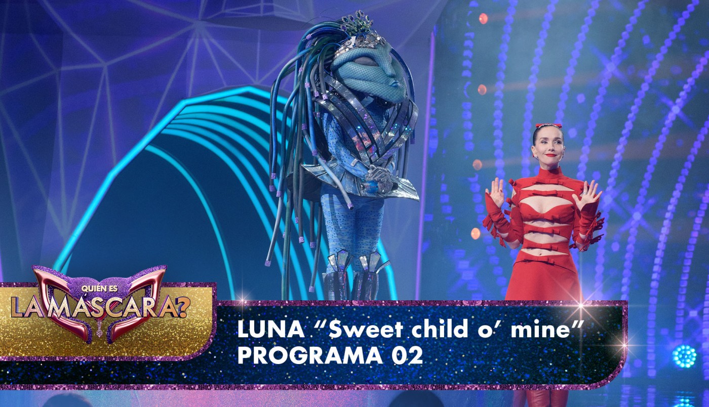 Luna se animó a "Sweet child o' mine" - Quién es la Máscara? - 2022 | Presentaciones