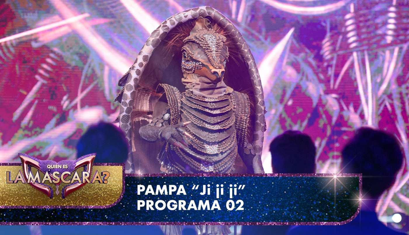 Pampa brilló con "Jijiji" - Quién es la Máscara? - 2022 | Presentaciones