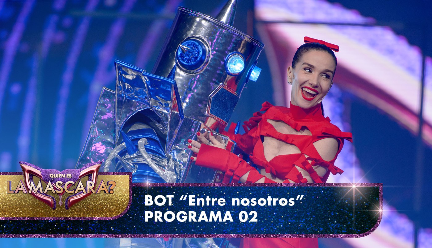Bot cantó "Entre nosotros" - Quién es la Máscara? - 2022 | Presentaciones