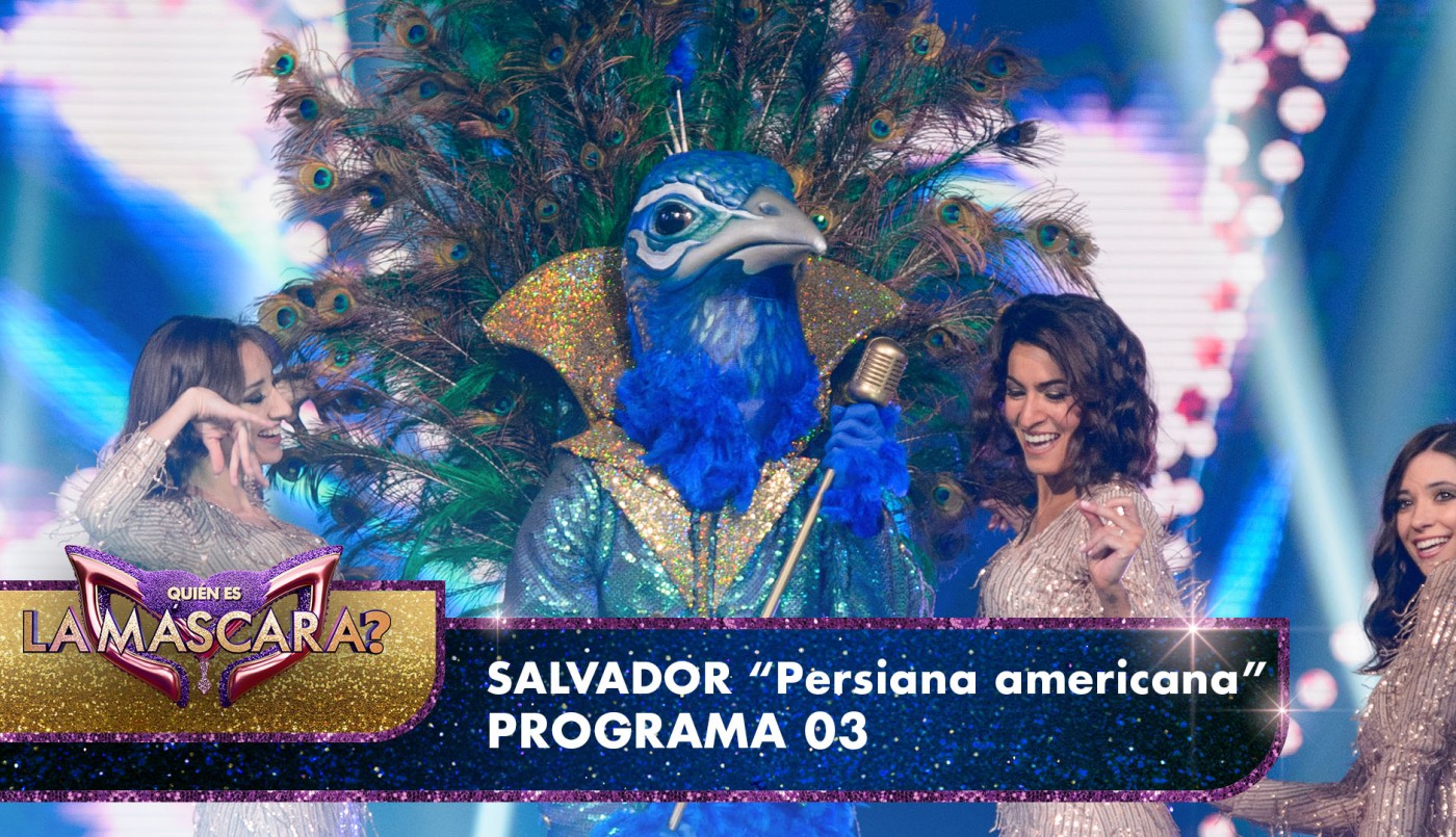Salvador interpretó "Persiana americana" - Quién es la Máscara? - 2022 | Presentaciones