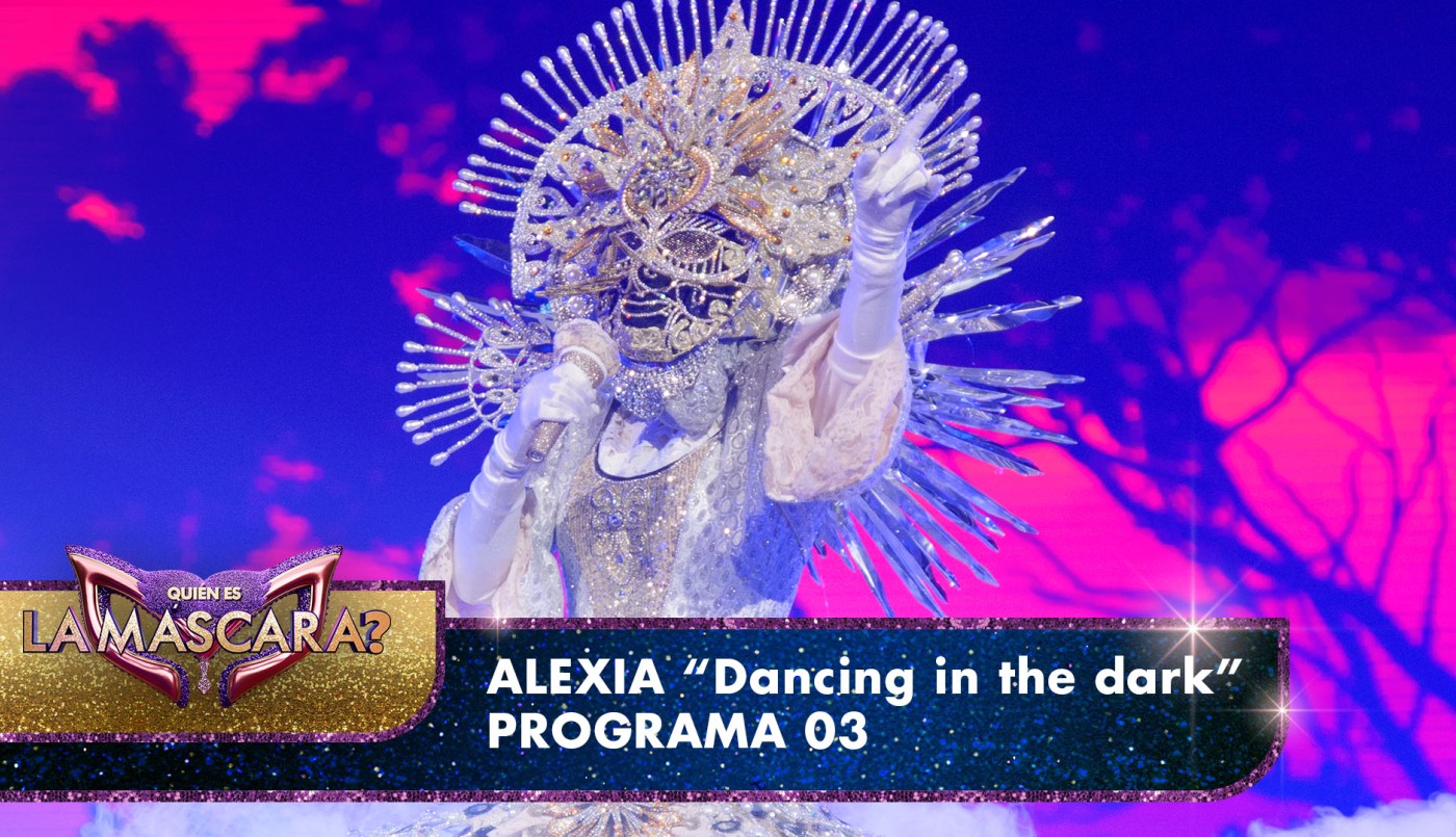 Alexia cantó "Dancing in the dark" - Quién es la Máscara? - 2022 | Presentaciones