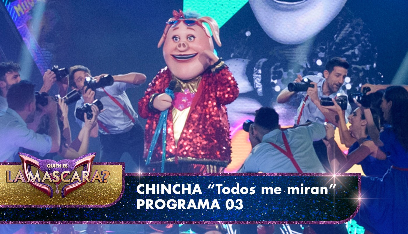 Chincha sorprendió con "Todos me miran" - Quién es la Máscara? - 2022 | Presentaciones